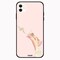 Theodor Apple iPhone 12 6.1 inch Case Girl Hand Flexible Silicone