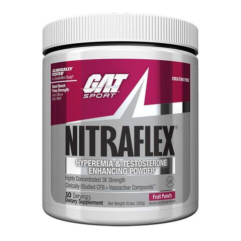 GAT Sport Nitraflex Fruit Punch Flavour -30 Servings