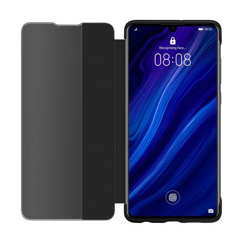 Huawei Case P30 Smart Flip Black