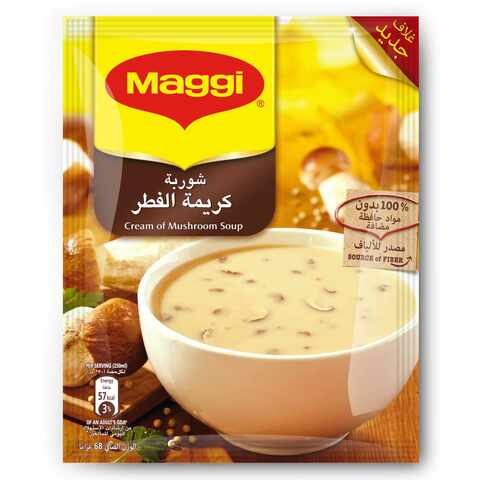 Nestle Maggi Cream Of Mushroom Soup 68g Pack of 12