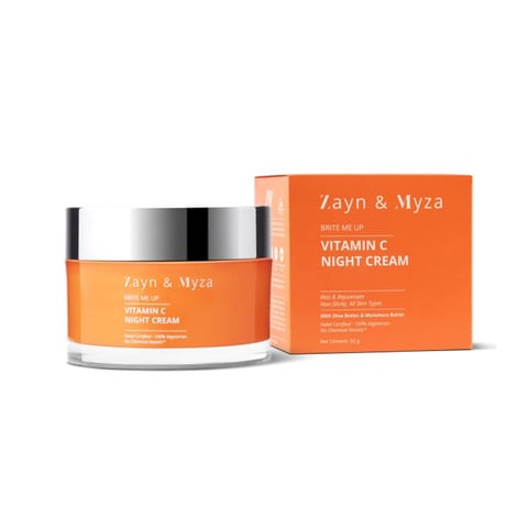 Zayn &amp; Myza Brite Me Up Vitamin C Night Cream 50ml