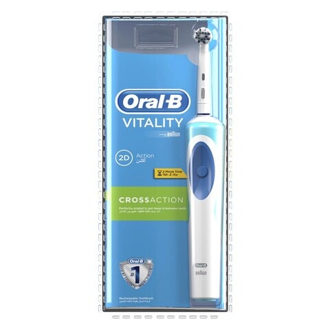 Oral-B D12.513 CLS Vitality Precision Clean Clam Shell Rechargable Electric ToothBrush