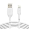 Belkin Boost Charge Lightning To USB-A Cable White