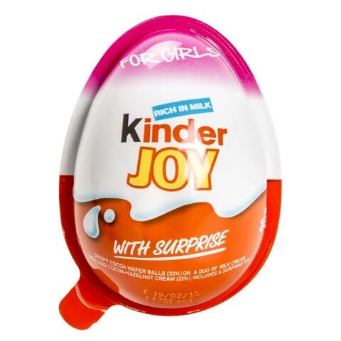 Kinder Joy Chocolate For Girls - 20 g