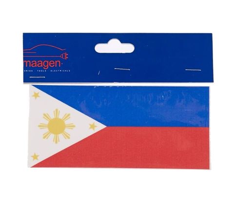 Maagen Flag of Philippines Sticker