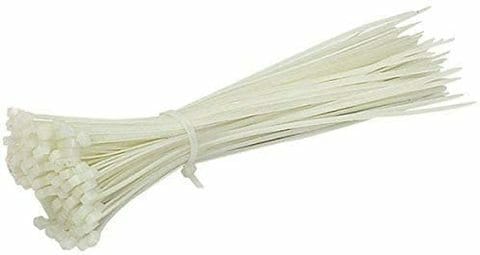 CABLE TIE WHITE COLOR - 3✕100 mm