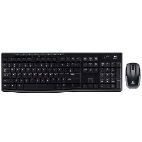 Logitech Wireless Keyboard And Mouse Combo MK270