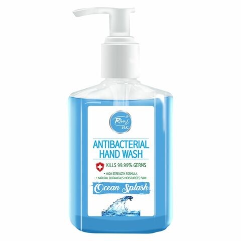 Rivaj UK Anti-Bacterial Ocean Splash Hand Wash 236ML