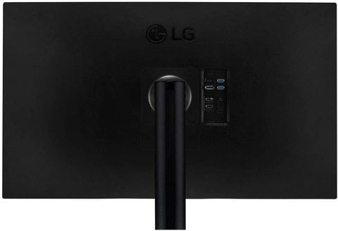 LG 32 inch UltraFine Display Ergo UHD 4K IPS Display, HDR 10, USB Type-C, Black - 32UN880-B