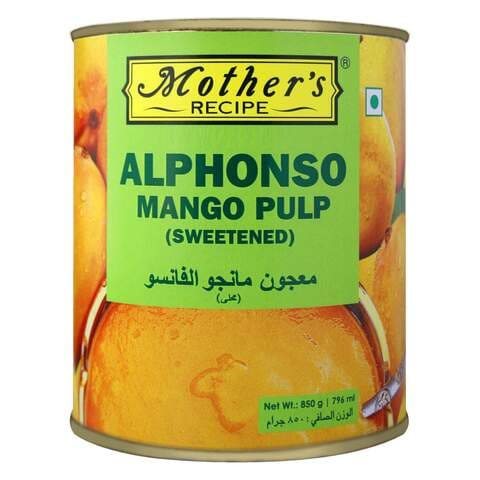 Mothers Recipe Ratnagiri Alphonso Mango Pulp 850g