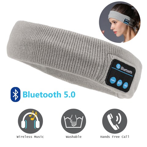 Generic-Bluetooth Headband Headphones Wireless Bluetooth Music Sports Headband for Men Women