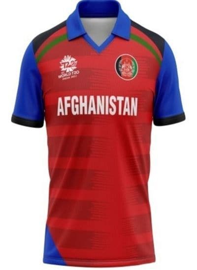 Afghanistan T20 World Cup Australia Cricket Jersey 2022 (Medium)