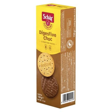 Schar Gluten-Free Digestive Chocolate Biscuit 150g
