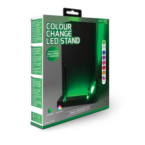 Venom Multi-Colour LED Light-up Console Stand (Xbox Series X)