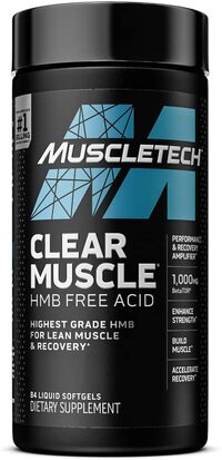 Muscletech Clear Muscle Next Gen Post Workout Muscle Recovery Supplement, Accelerate Muscle Recovery &amp; Reduce Muscle Breakdown, 84 Servings (84Count)