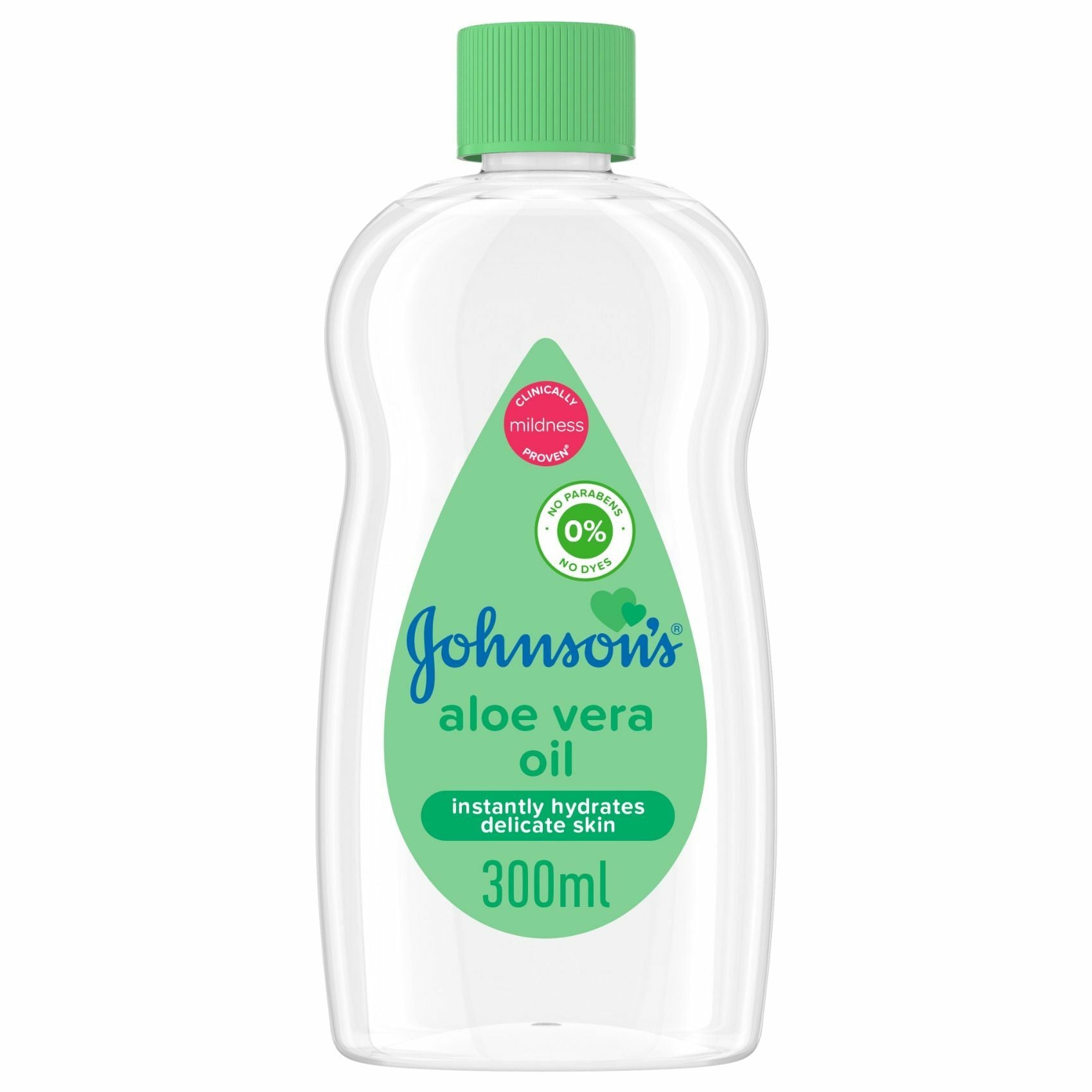 Buy Johnson's Baby Baby Oil With Aloe Vera And Vitamin E 300ml Online