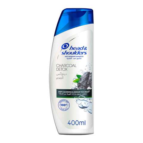 Buy Head & Shoulders Charcoal Detox Anti-Dandruff Shampoo 400ml Online -  Shop Beauty & Personal Care on Carrefour Saudi Arabia