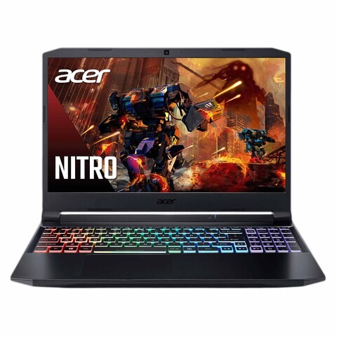Acer Nitro 5  AN515 Gaming Notebook with 10th Gen Intel Core i7-10750H Hexa Core 2.6GHz Upto 5.0GHz/16GB DDR4 RAM/1TB SSD Storage/6GB Nvidia GTX1660Ti Graphics/15.6&quot; FHD IPS 144Hz Display/Win 10 Home/WiFi-6/1 Year Warranty/Obsidian Black