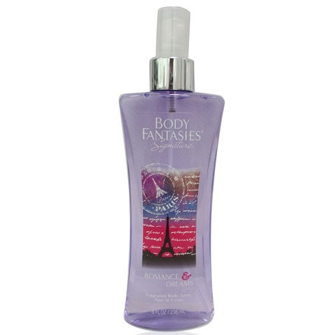 Body Fantasies Signature Romance And Dream Fragrance Body Spray 236ml Purple