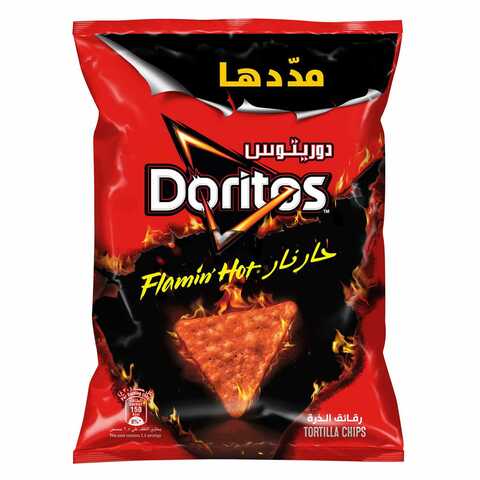 Doritos Flaming Hot Toritilla Chips  48g