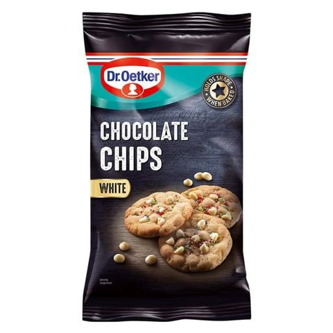 Dr.Oetker White Chocolate Chips 100g