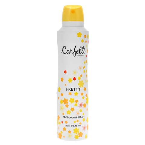 Confetti London Pretty Deodorant Spray 250ml