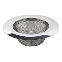 Home Pro Stainless Steel Bath Tub And Sink Strainer Silver 11.4cm