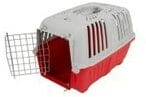 Buy Pet Shop Dragon Mart Cat Dog Carrier Box Outdoor Portable Travel Mps2 Pratiko 1 Metal L48 xW31.5 xW33 - S Rose Red in UAE