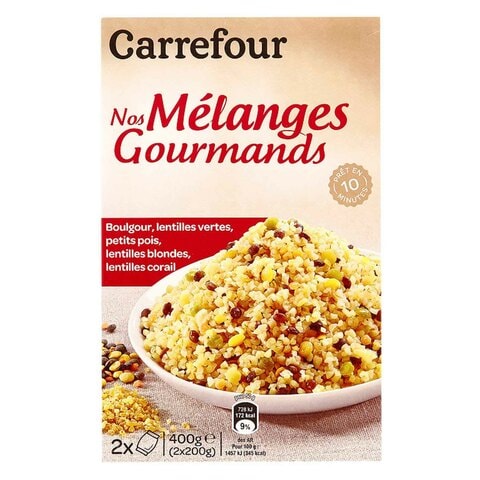 Carrefour Boulgour Dry Veges Mix 200g Pack of 2