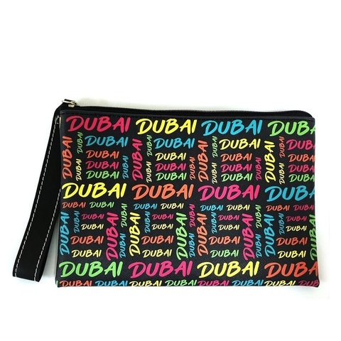 Caravaan - PU Pouch Bag Dubai - Neon