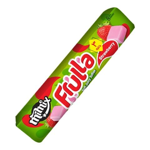 Mimix Frulla Toffee with Strawberry - 8 Toffees - 12 Pieces