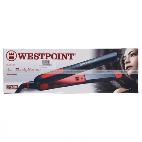 Westpoint Deluxe Hair Straightener WF-6805 Black