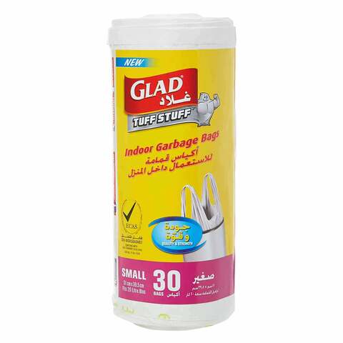 Glad - Tuff Stuff Garbage Bag Medium - White