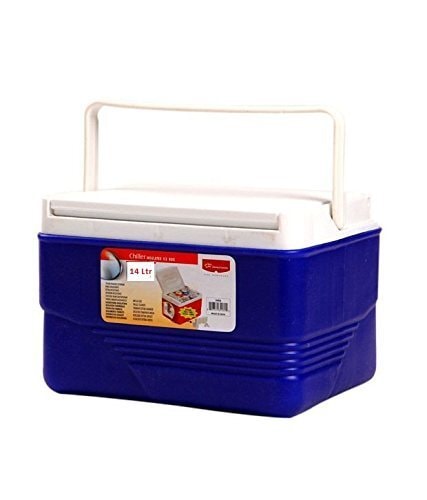 Buy ALSAQER 14-Litre Ice Box Thermo insulated Picnic Cool Box-Thermo Keeper  Container Expanded Cooler Fishing Ice Box-Blue Online - Shop Home & Garden  on Carrefour UAE