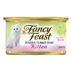 Buy Purina Fancy Feast Kitten Turkey Wet Cat Food 85g in UAE