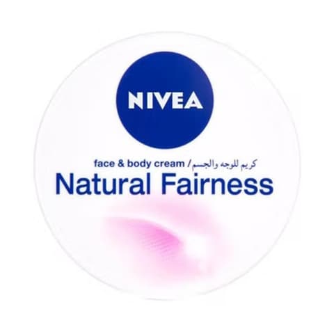 Nivea Natural Fairness Face and Body Cream - 200ml