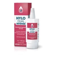 HYLO DUAL INTENSE - Lubricating Eye Drops with Ectoine - 10ml (300 drops)