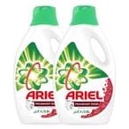 اشتري Ariel Power Gel Laundry Detergent Fragrant Rose 2.8L Pack of 2 في الامارات