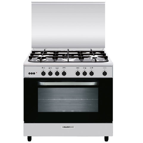 Glemgas 90X60 Cm Gas Cooker AL9612GI/FSCD,Auto Ignition,Carrefour Exclusive