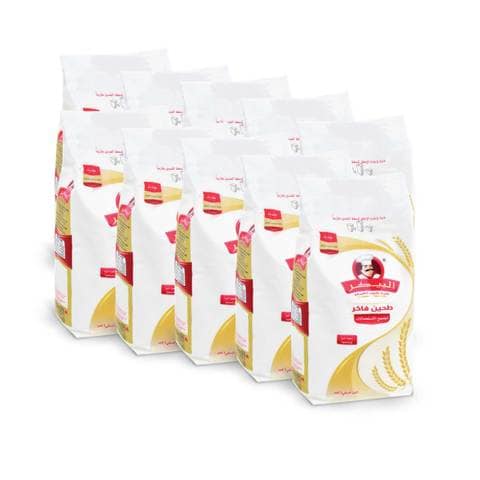 Buy Al Baker All Purpose Deluxe Flour 1 Kg X 10 Online Shop Food Cupboard On Carrefour Saudi Arabia