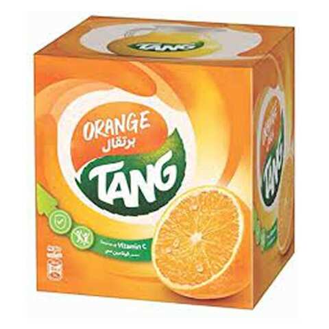 تانج مسحوق شراب سريع الذوبان بنكهة البرتقال 25 غرام 12 حبة