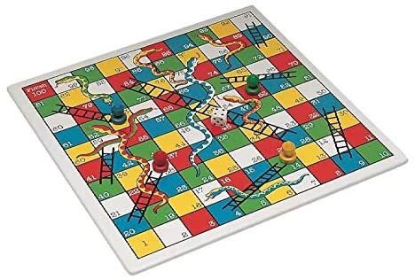 Generic Snake And Ladder Board Game For Kids