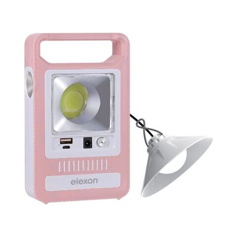 Elexon Rechargeable Camping Lamp With Bulb White