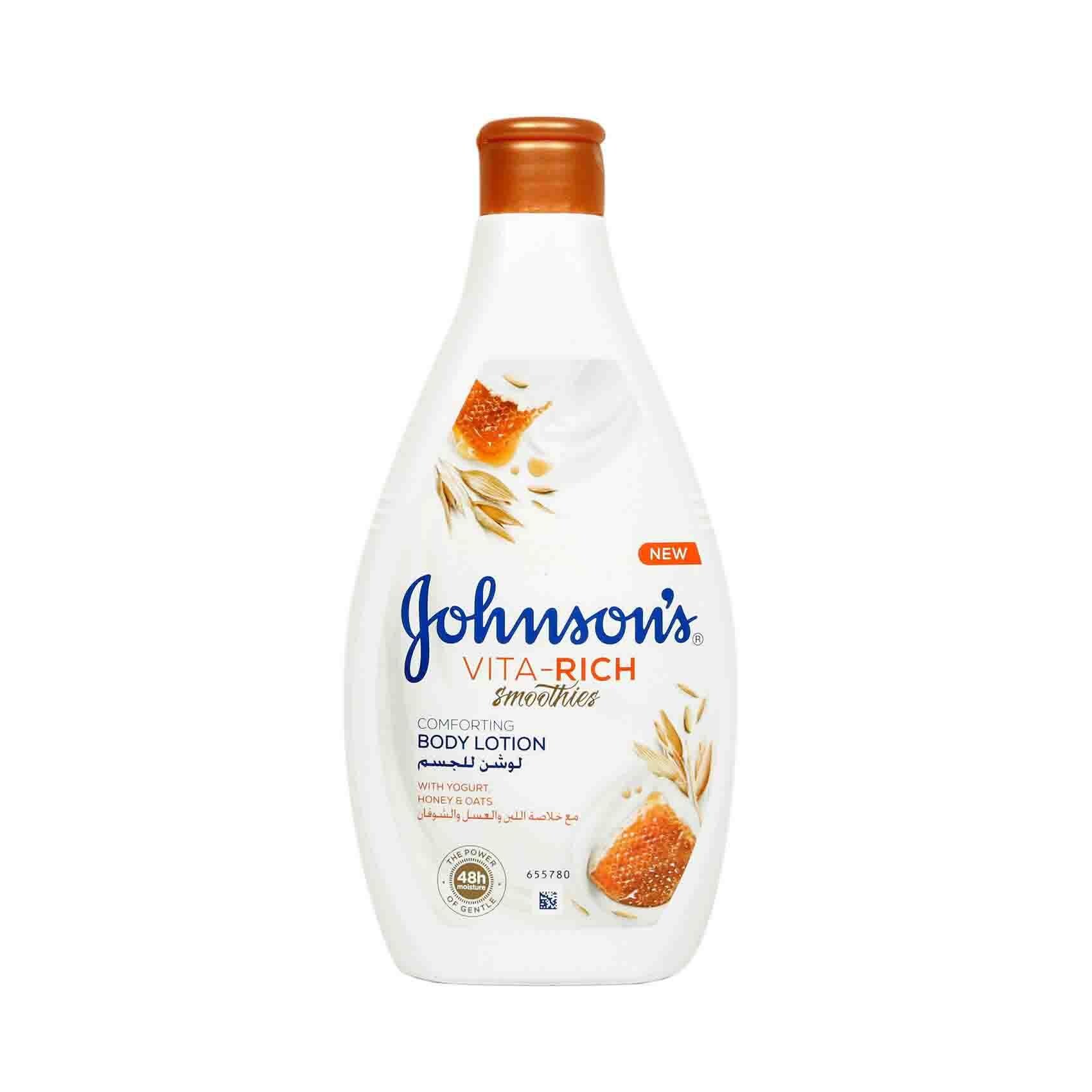 Buy Johnson's VitaRich Yogurt, Honey & Oats Body Lotion 400ml