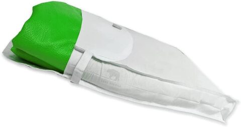 Luxe Decora PVC Bean Bag Cover Only (Medium, Green)