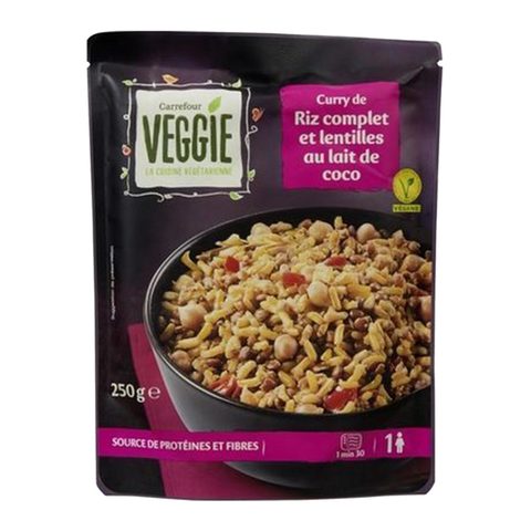 Carrefour Veggie Rice &amp; Lentil 250g