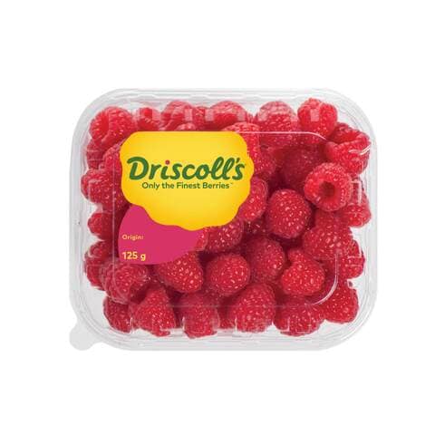 Driscoll&#39;s Raspberries 125g