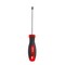 Geepas Professional Screwdriver (6.5*75Mm) - Phillips, Soft Grip Rubber Insulated Handle With Hanging Loop | Ideal For Diyer, Mechanics, Electricians &amp; More | Bi-Coloured Red/Black