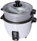 Sharp 700W 1.8L(10 Cups) 2-In-1 Non-Stick Rice Cooker &amp; Food Steamer With Keep Warm Function, White - Ks-H188G-W3