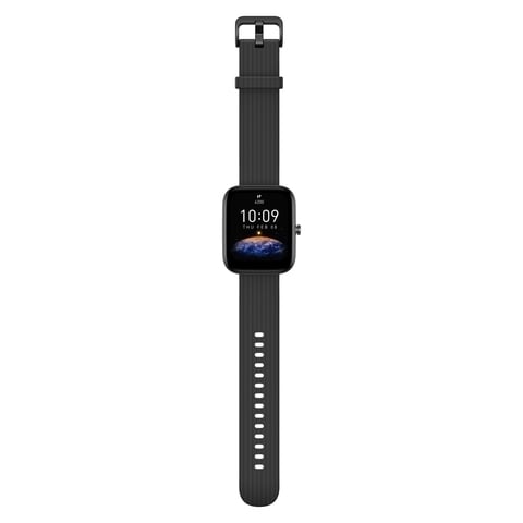 Amazfit Bip 3 PRO smartwatch with GPS, 1.69-inch display, 5 ATM